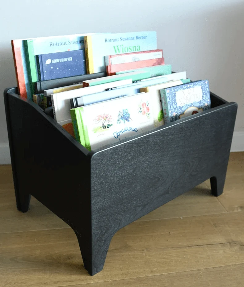 Coffre bibliothèque modulable en bois FSC • Oasis