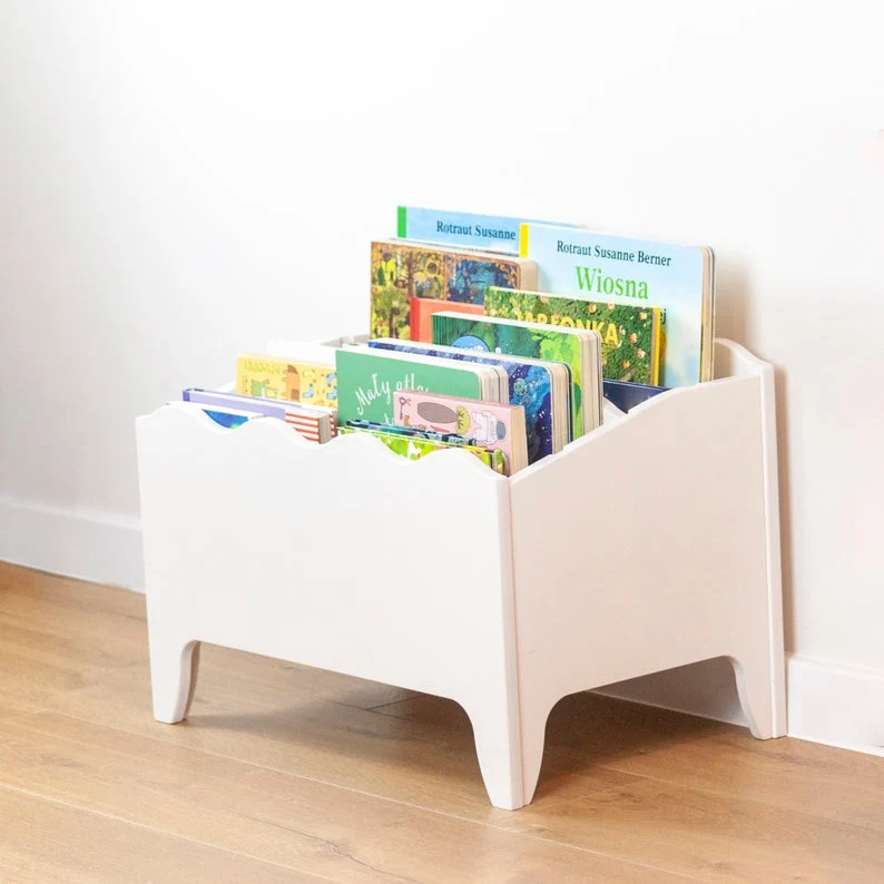 Coffre bibliothèque modulable en bois FSC • Dune