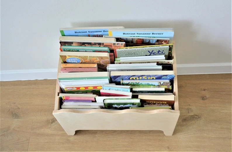 Coffre bibliothèque modulable en bois FSC • Dune