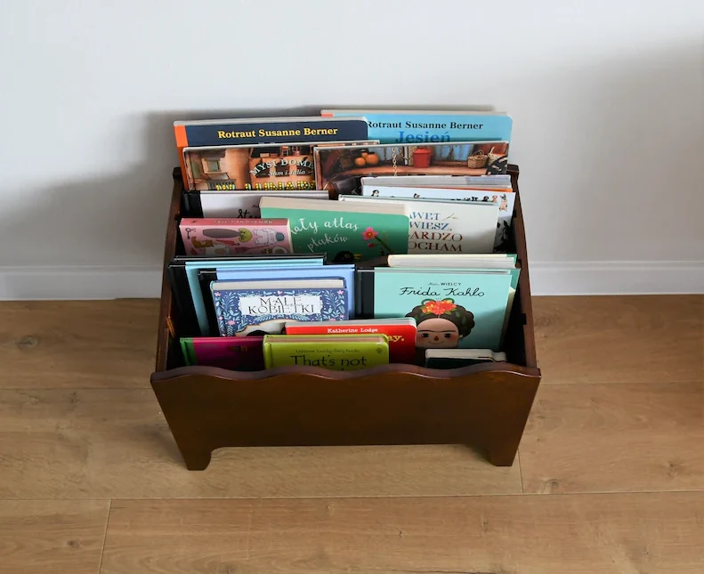 Coffre bibliothèque modulable en bois FSC • Dune