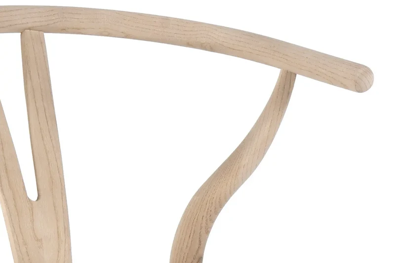 Chaise en Bois d'Orme avec l'Assise Tissé en Jonc de Mer BARTY - 55 x 52.5cm