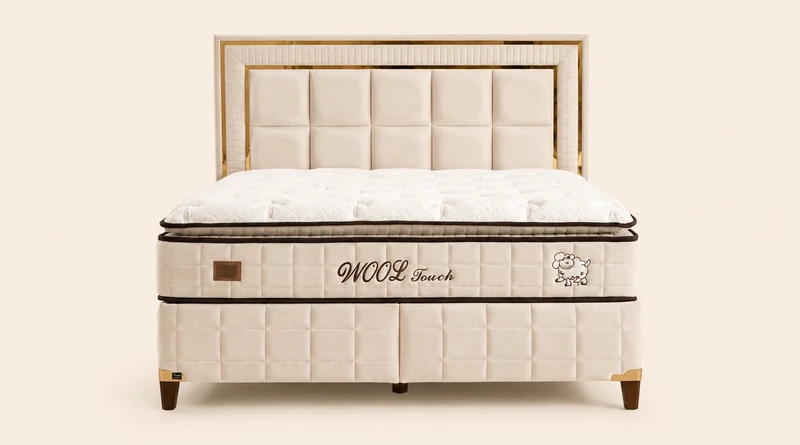 BSS BEDDING WOOL TOUCH | Ensemble de lit coffre