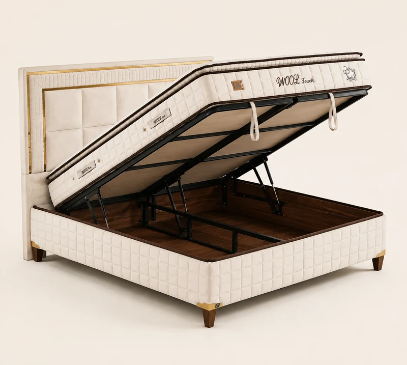 BSS BEDDING WOOL TOUCH | Ensemble de lit coffre