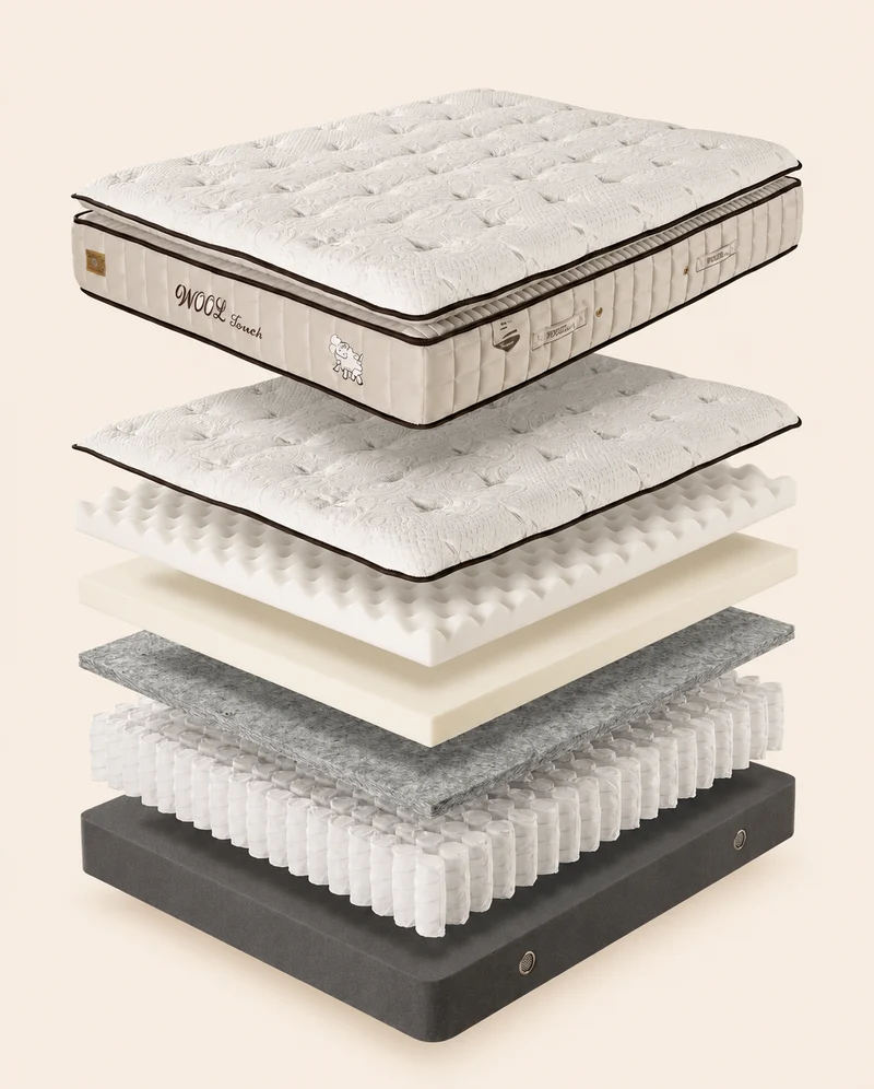 BSS BEDDING WOOL TOUCH | Ensemble de lit coffre