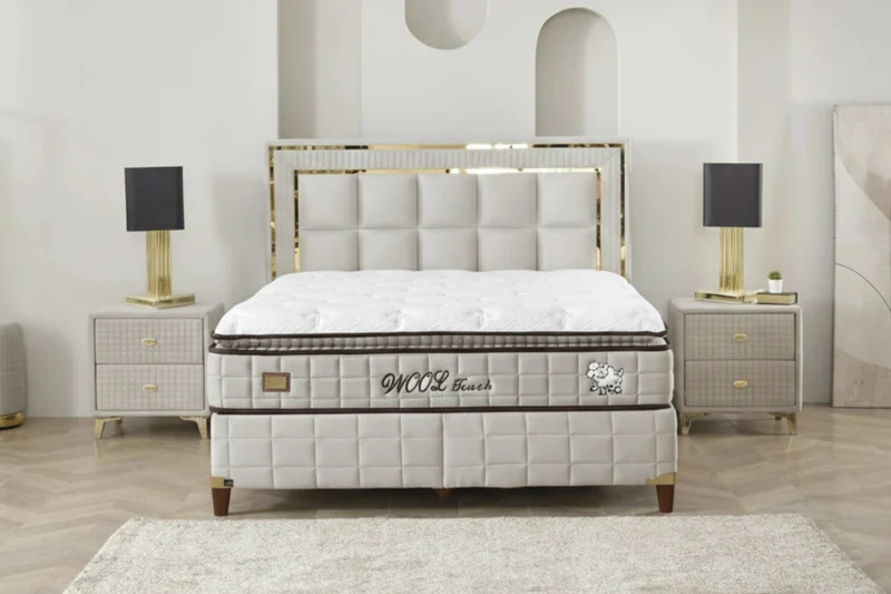 BSS BEDDING WOOL TOUCH | Ensemble de lit coffre