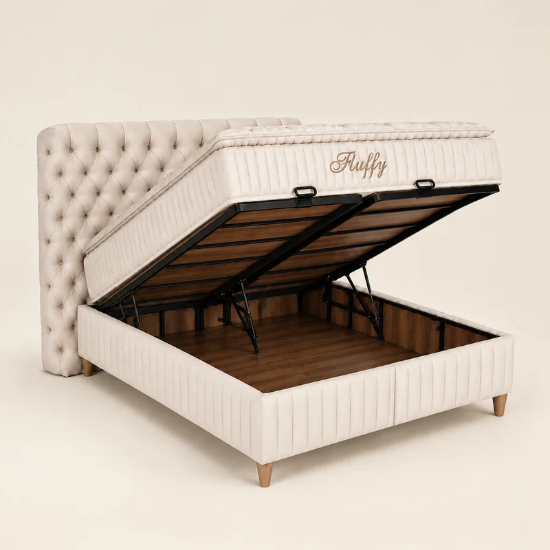 BSS FLUFFY | Ensemble de lit coffre