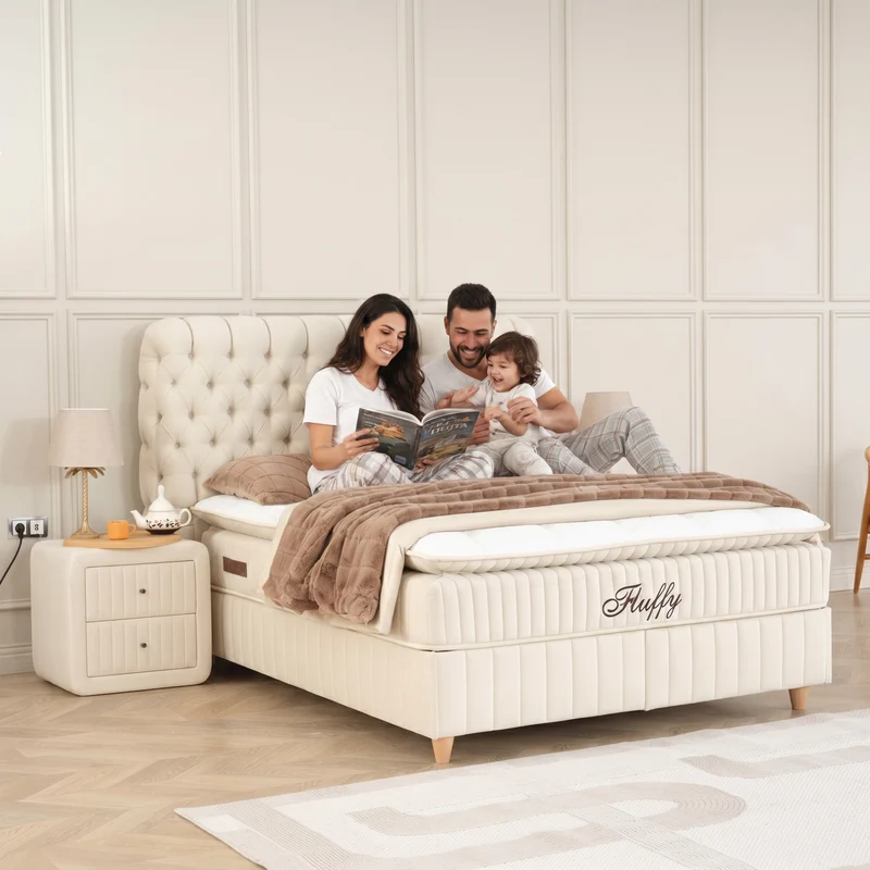 BSS FLUFFY | Ensemble de lit coffre