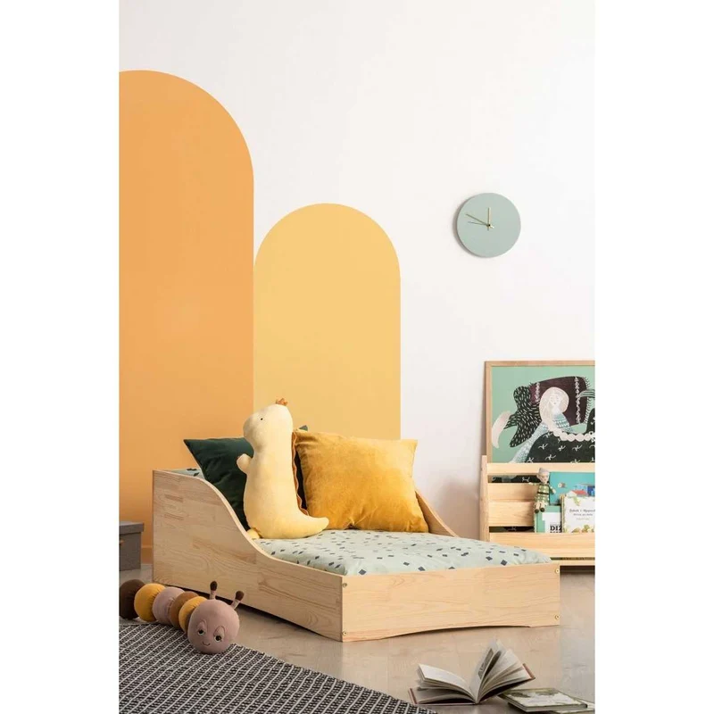 Lit simple en bois massif FSC • Pensée