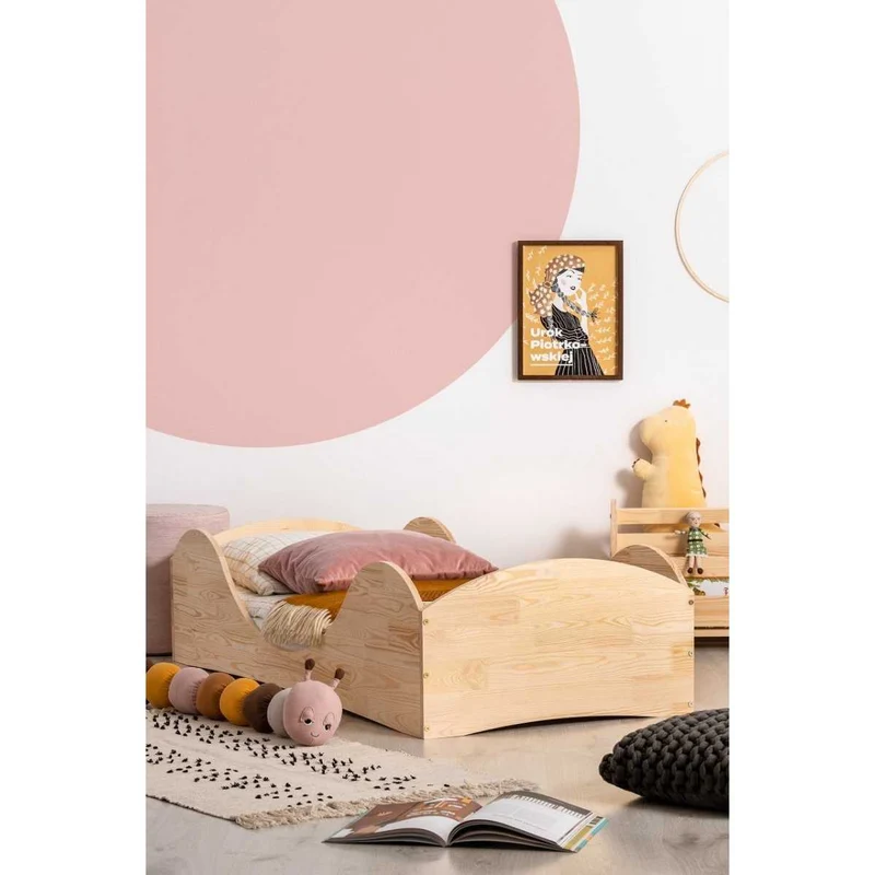 Lit simple en bois massif FSC • Camomille