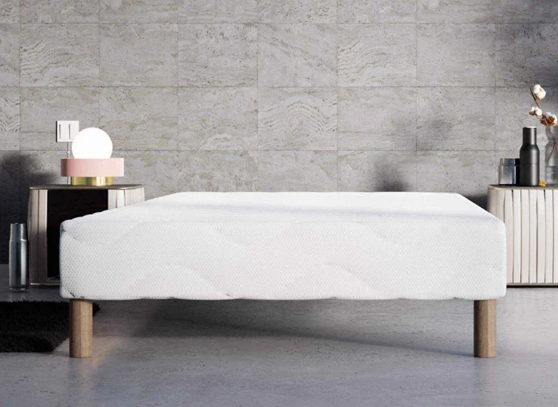 Sommier tapissier 90 x 200 cm + 4 pieds