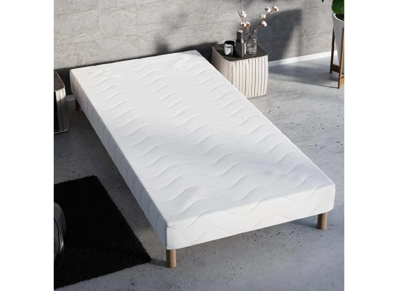 Sommier tapissier 70 x 190 cm + 4 pieds