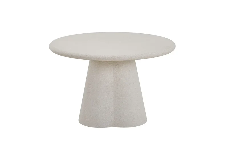 Table Ronde Effet Ciment FARY pour salle à manger - 120 cm