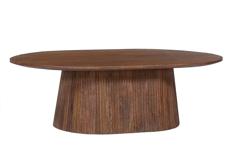 Table Basse Ovale MAYGA en Manguier - 120 cm
