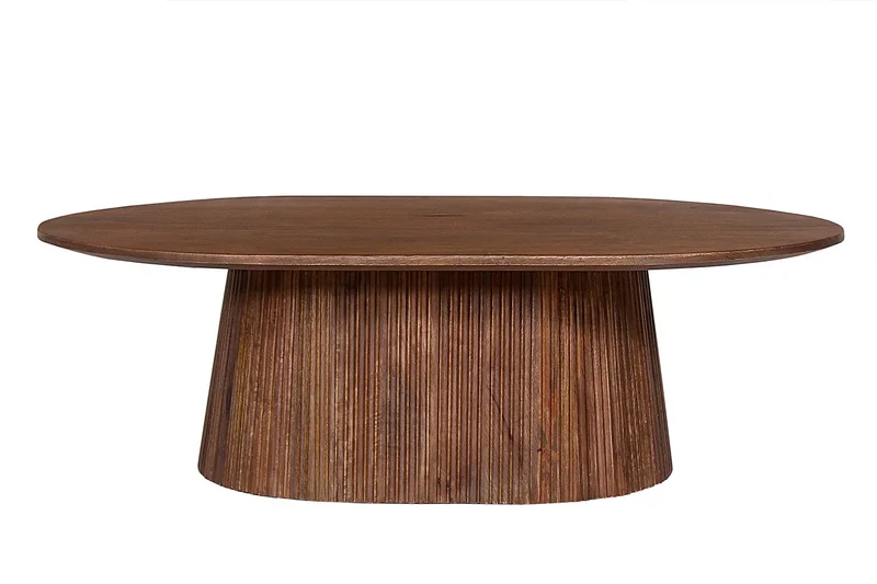 Table Basse Ovale MAYGA en Manguier - 120 cm