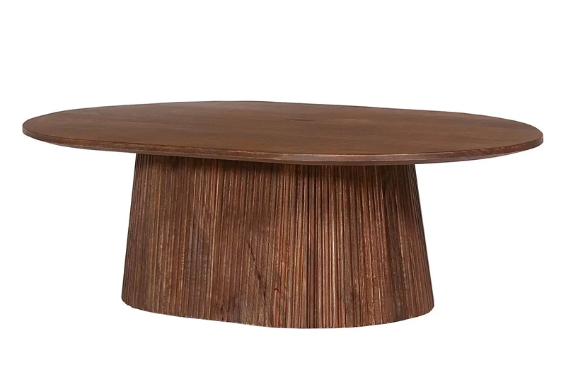 Table Basse Ovale MAYGA en Manguier - 120 cm