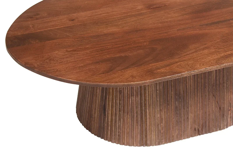 Table Basse Ovale MAYGA en Manguier - 120 cm