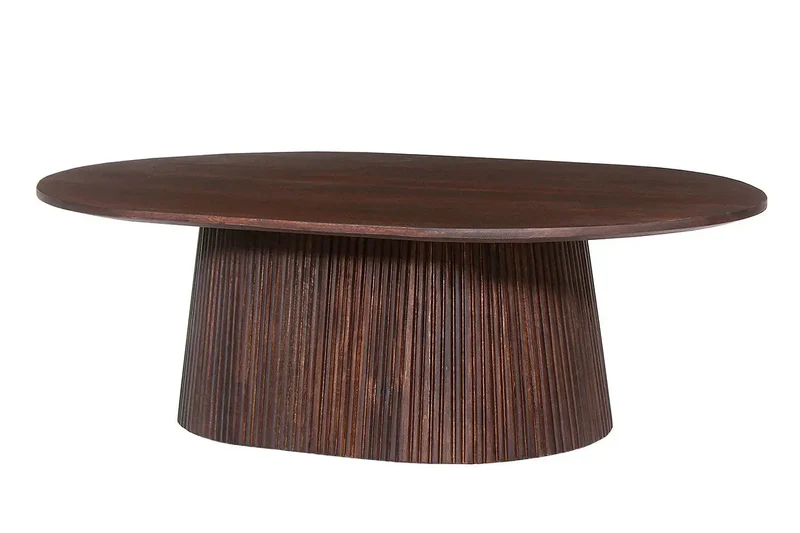 Table Basse Ovale MAYGA en Manguier - 120 cm