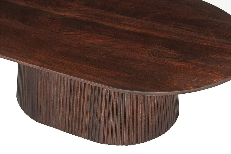 Table Basse Ovale MAYGA en Manguier - 120 cm