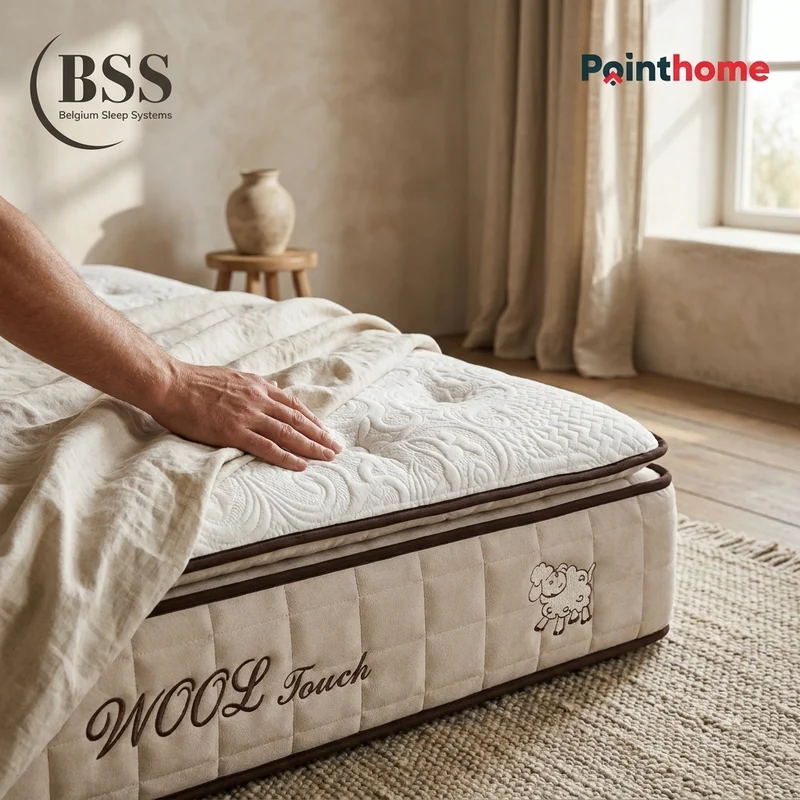 BSS BEDDING | Matelas WOOL TOUCH