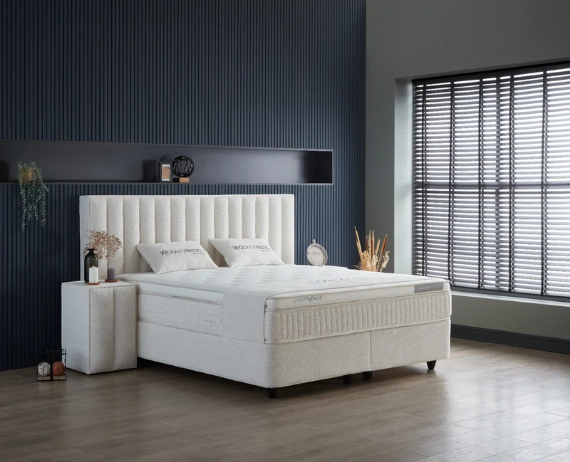 BSS WOOLLYBEDD | Ensemble de lit coffre