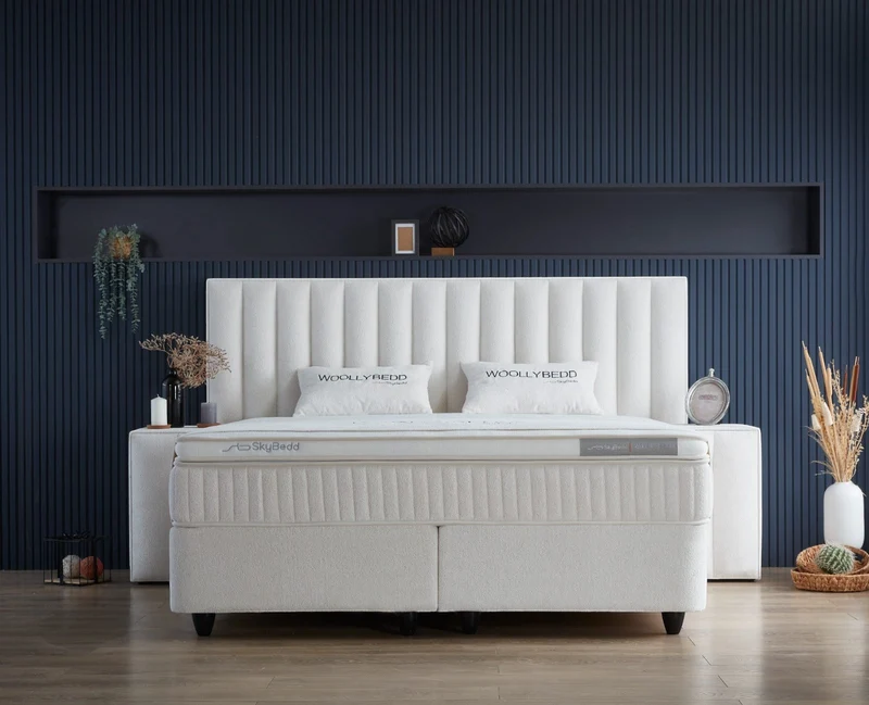 BSS WOOLLYBEDD | Ensemble de lit coffre