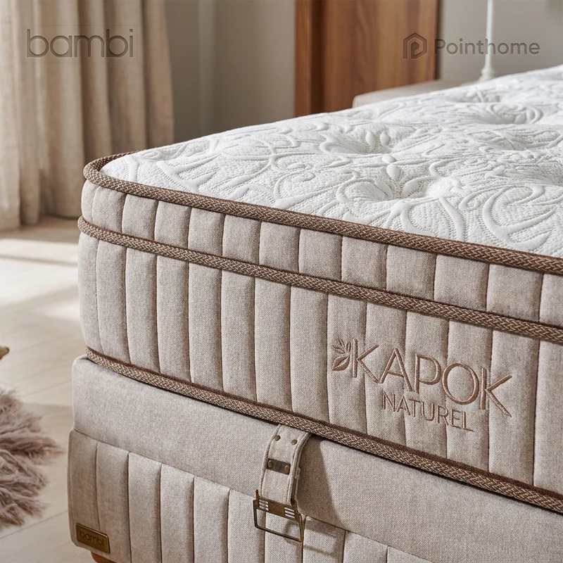 Bambi | Kapok Naturel | Ensemble de lit coffre