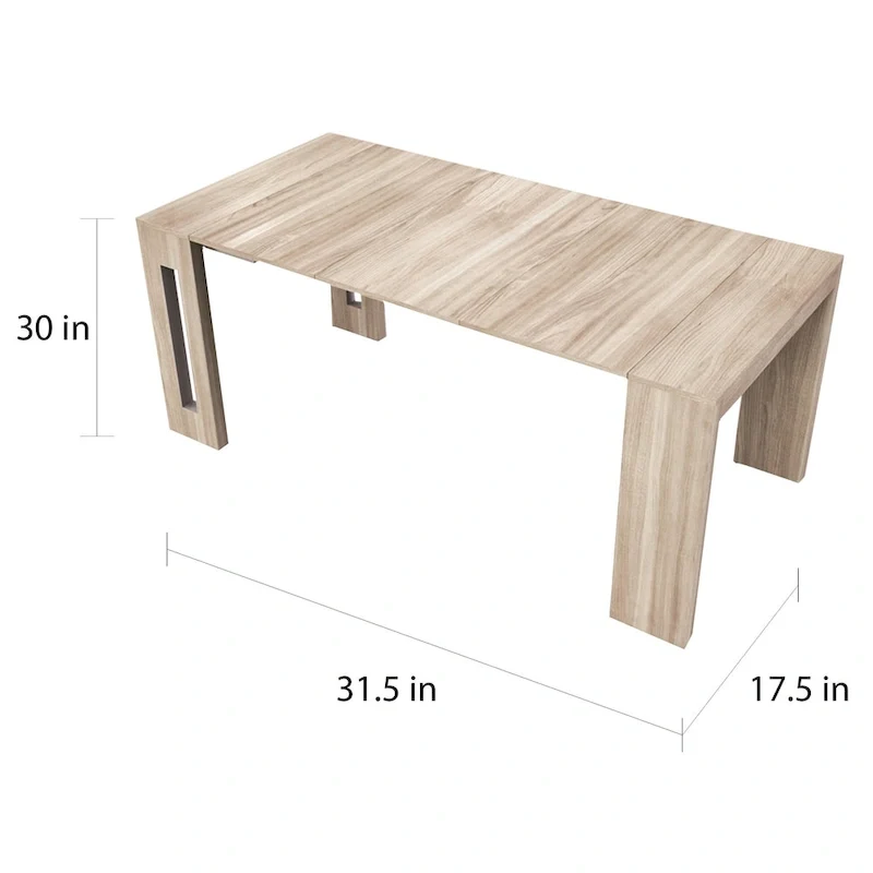 Console extensible et table à manger