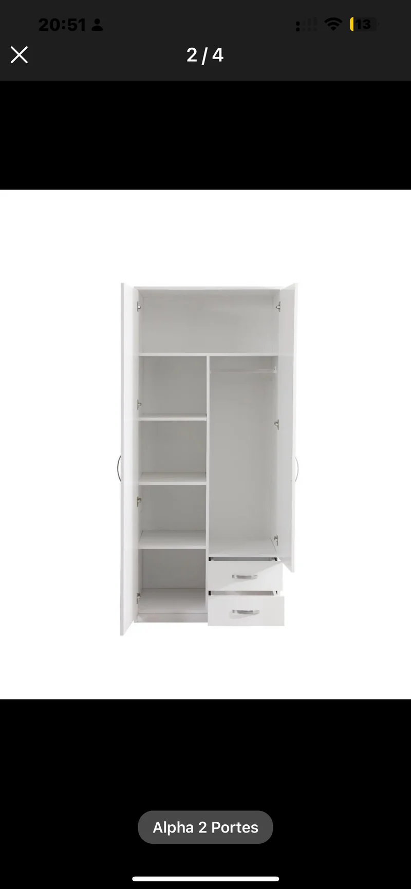 ARMOIRE 2 porte