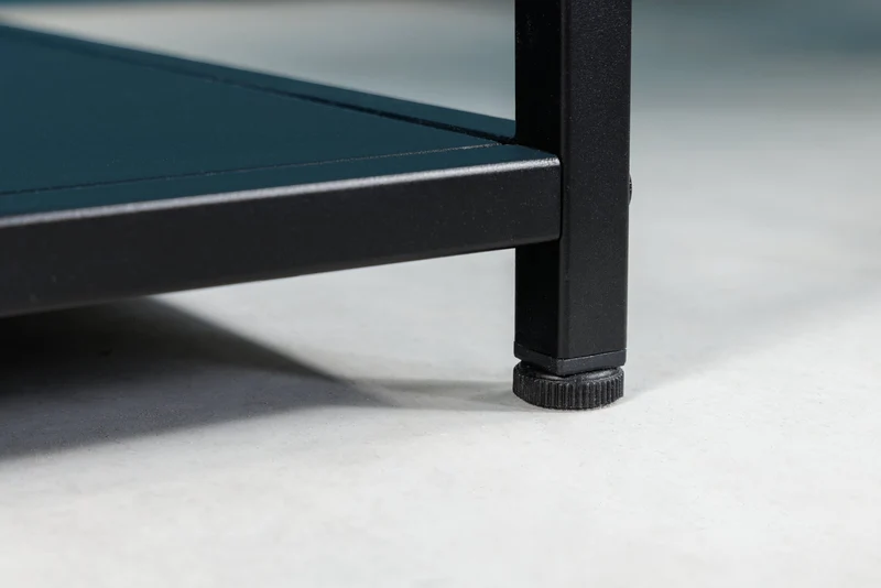 Etagère industrielle DURA STEEL 90cm console métal noir