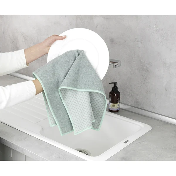 2 torchons en microfibre 40 x 60 cm Wenko by Maximex