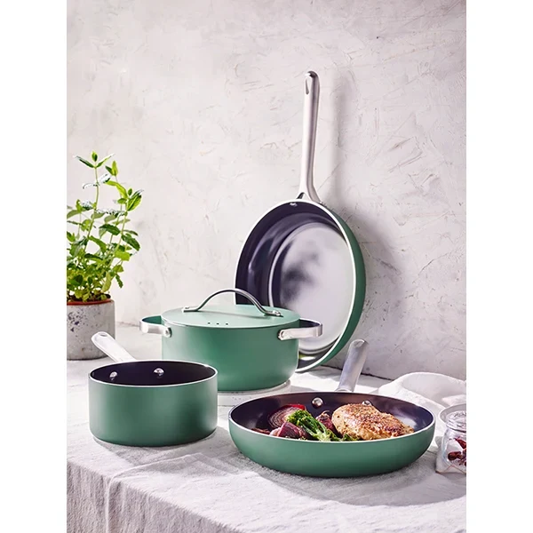 Batterie de cuisine Mobi vert Beka