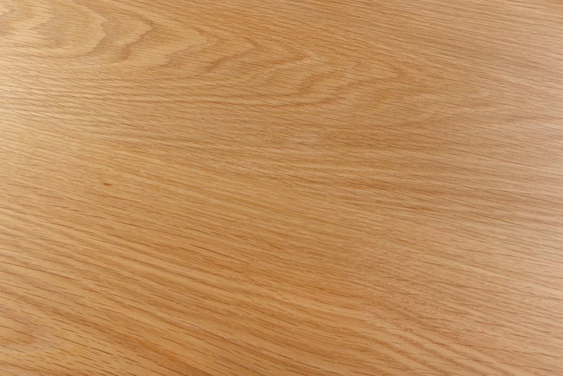Table à manger ronde ATELIER 120cm chêne naturel métal noir