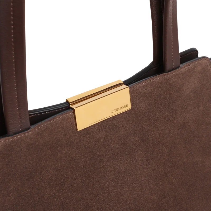 Sévigné - Cuir Velours Chocolat