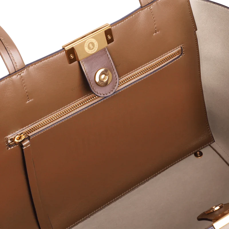 Sévigné - Cuir Velours Camel
