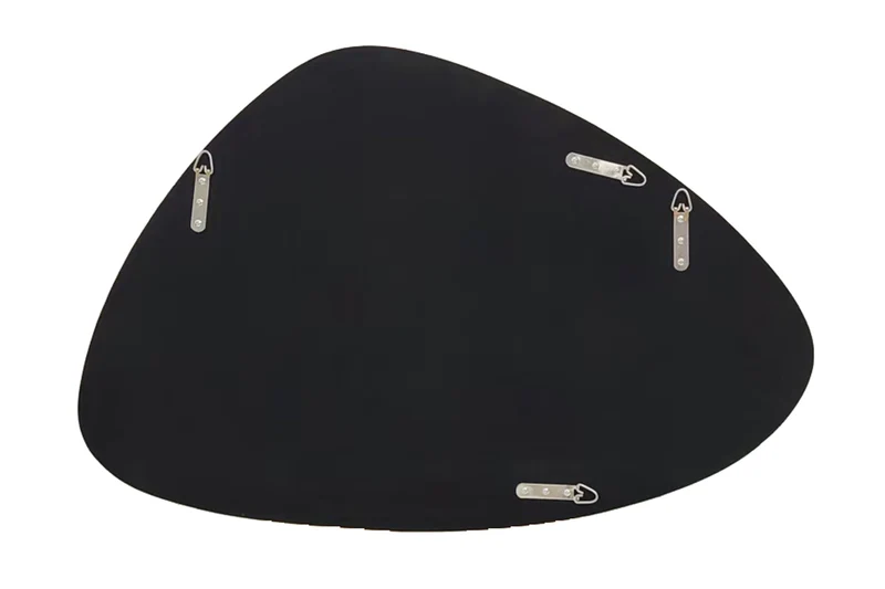 Miroir mural moderne NOEMI 85cm or accrochage variable