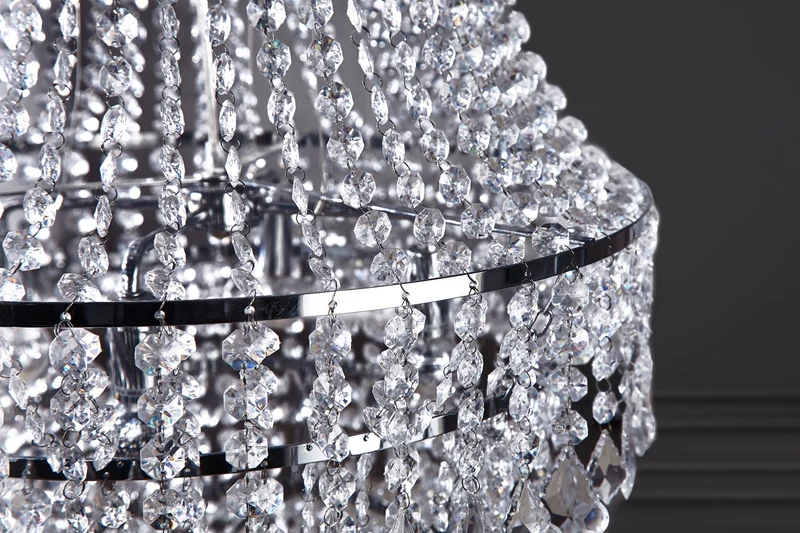 Lustre extravagant ROYAL XL 105cm lampe suspendue baroque