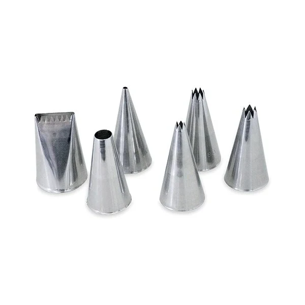 Assortiment 6 douilles inox De Buyer