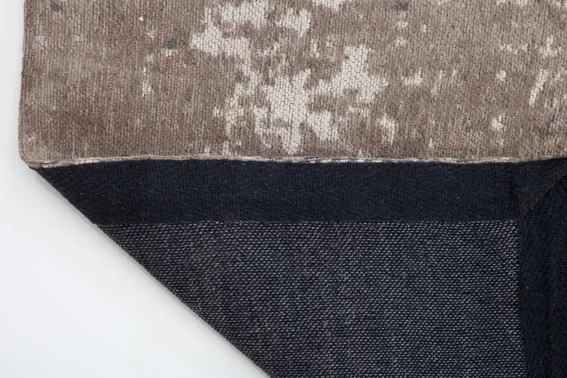 Tapis vintage en coton MODERN ART 240x160cm beige gris aspect usé