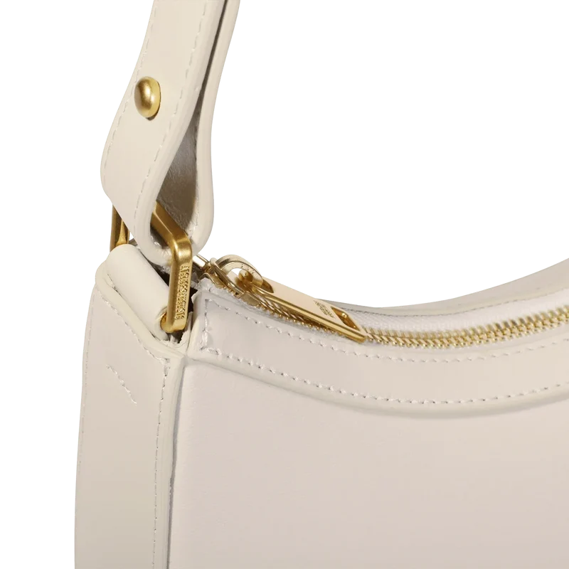 Marceau - Cuir Box Blanc Cassé