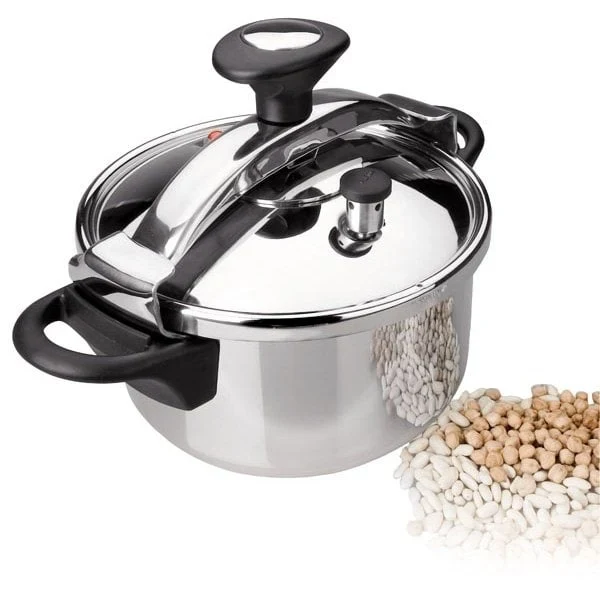 Autocuiseur traditionnel en inox 4 L Lacor