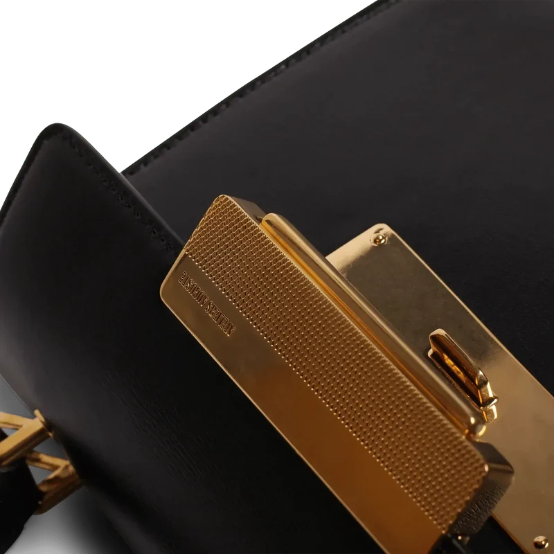 Capucine - Cuir Box Noir