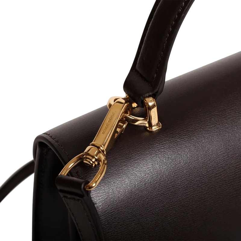 Capucine - Cuir Box Chocolat