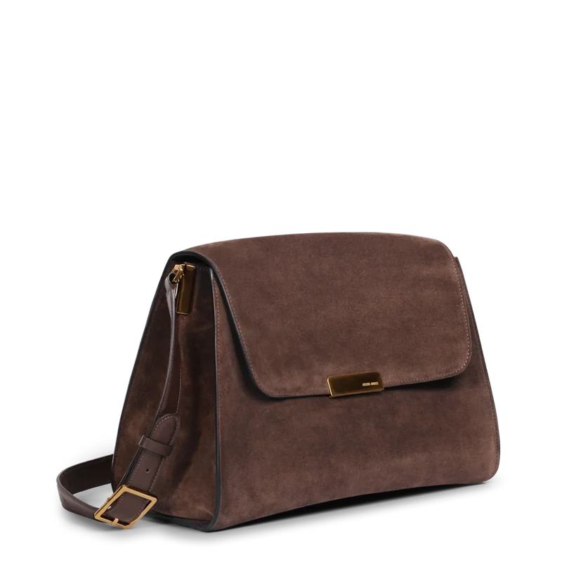 Amelot - Cuir Velours Chocolat