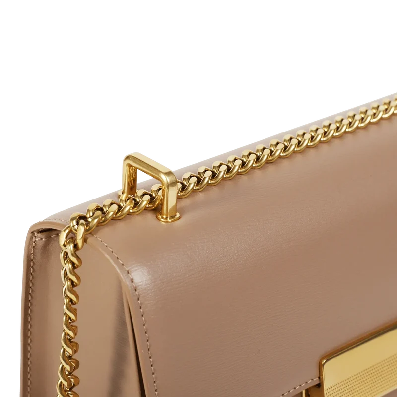 Alma - Cuir Box Taupe