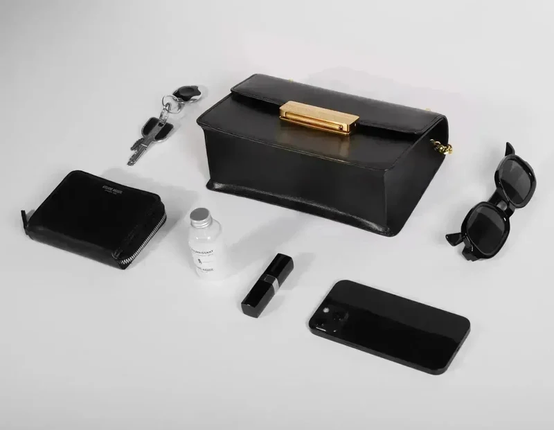 Alma - Cuir Box Noir