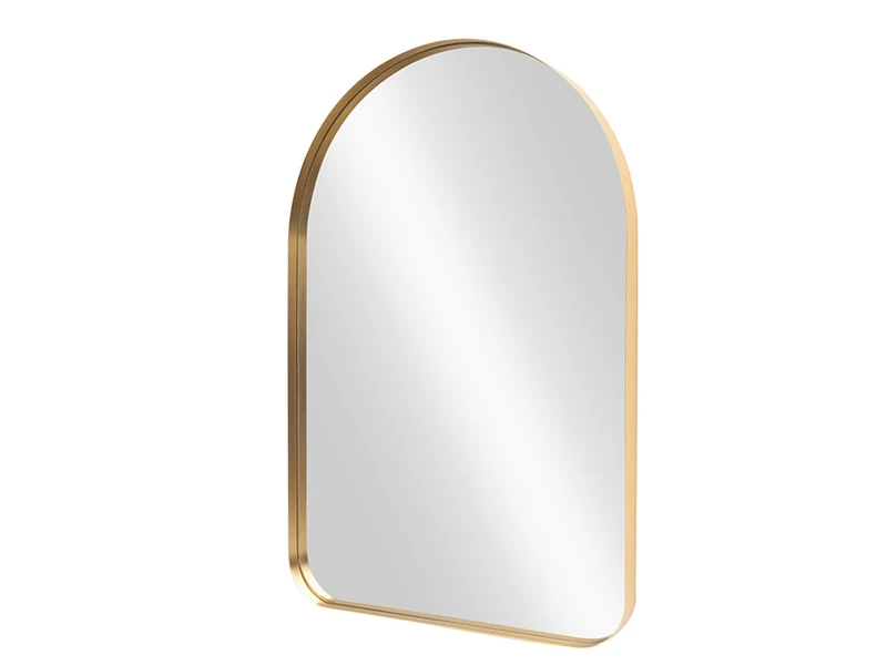 Miroir mural moderne ARCA 90cm or aluminium