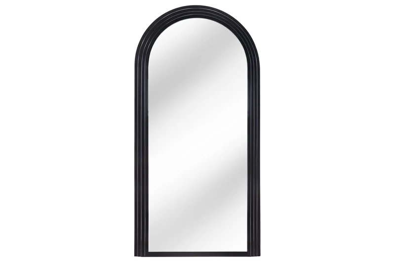Miroir mural design ART DECO 160cm noir