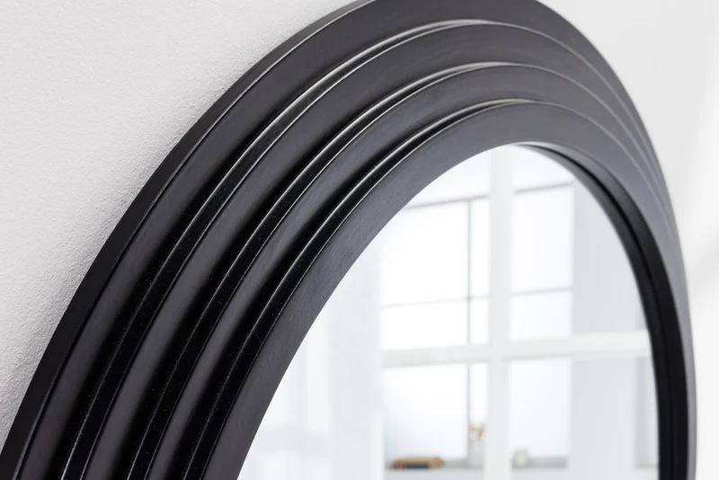 Miroir mural design ART DECO 160cm noir