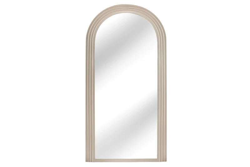 Miroir mural design ART DECO 160cm grège