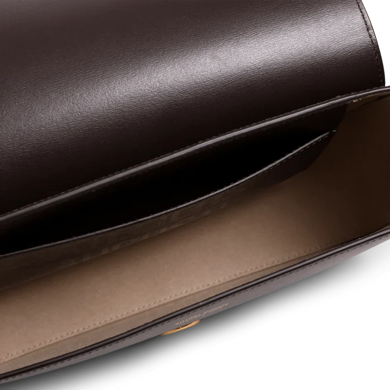 Monceau - Cuir Box Chocolat